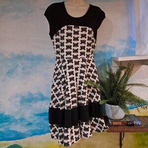 Effie's Heart size L typewriter dress
